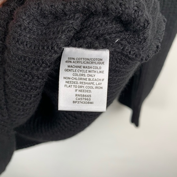 Bp‎ V-Neck Pullover Knit Sweater Black XXS NWT - Picture 10 of 11